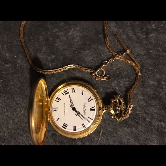 Andre Rivalle 17 Jewels Swiss Made Mechanical Wind Up Pocket Watch. - Picture 3 of 4